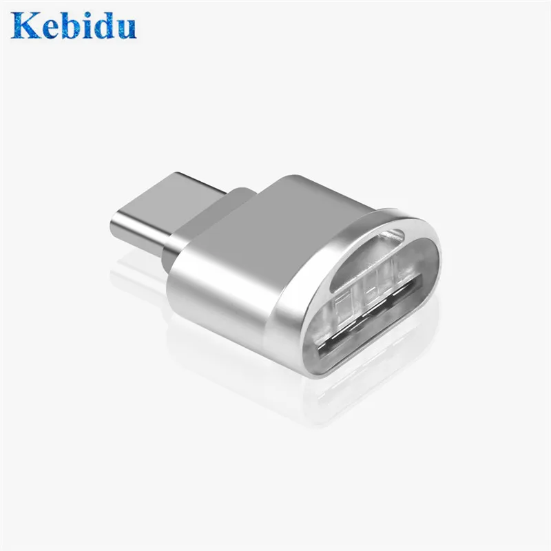 Кардридер KEBIDU Mini Type C устройство для чтения карт памяти Micro SD TF OTG адаптер Samsung Galaxy S8