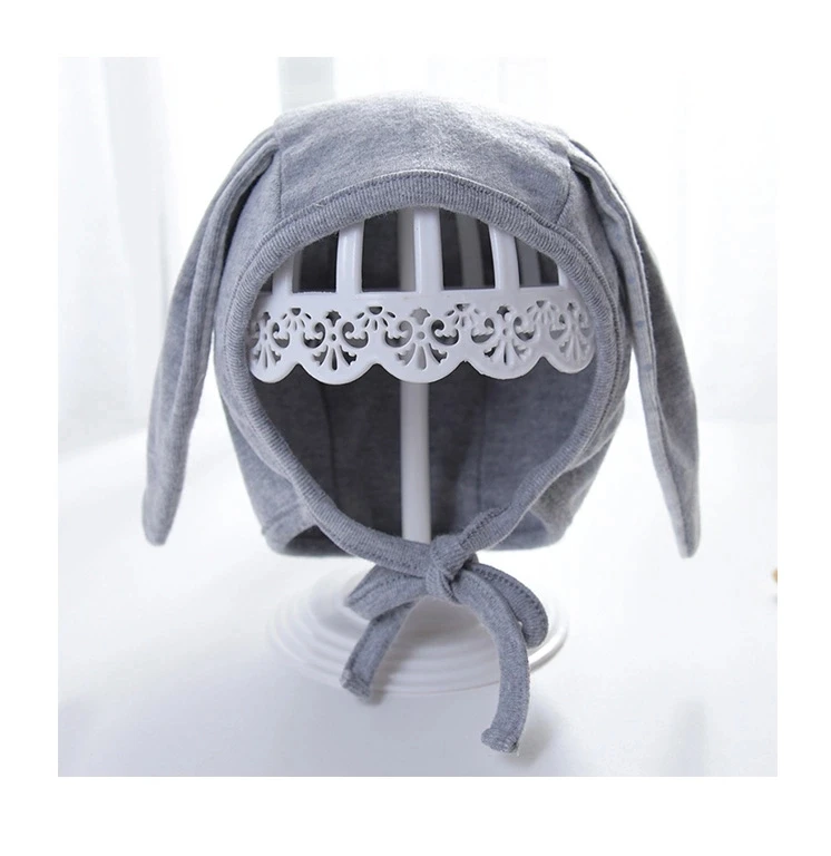 

2-6 Month Rabbit Ear Hat Cute Caps Bunny Ears Hats Newborn Photography Props for Baby Girl Infant Cap Children's Beanies Autumn