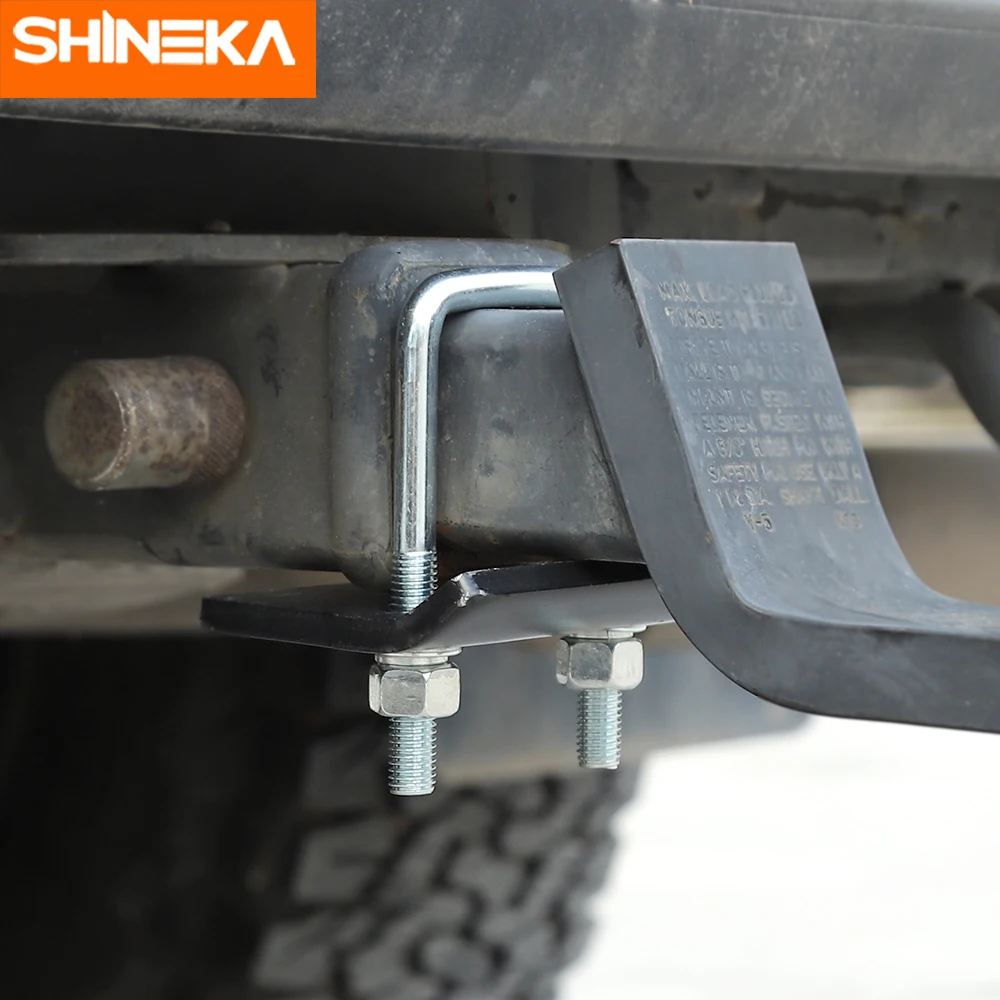 SHINEKA автомобильный u-болт сверхмощный анти-погремушка стабилизатор сцепка затягиватель замок вниз буксировочный зажим подходит для всех крючков
