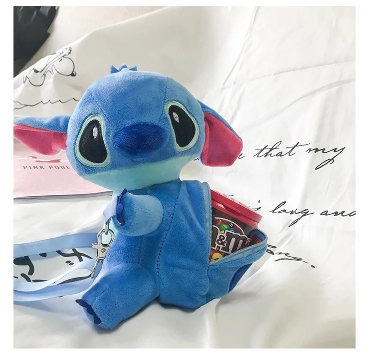 Disney мультфильм стежка сумка на плечо Хлопок дамские сумки, Курьерская сумка стежка плюшевая сумка-мессенджер, женские сумочки и сумки