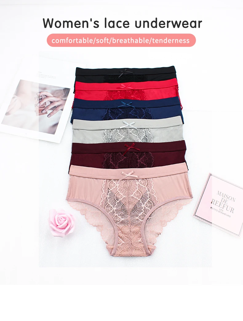 

3 шт., женские бесшовные стринги из вискозы