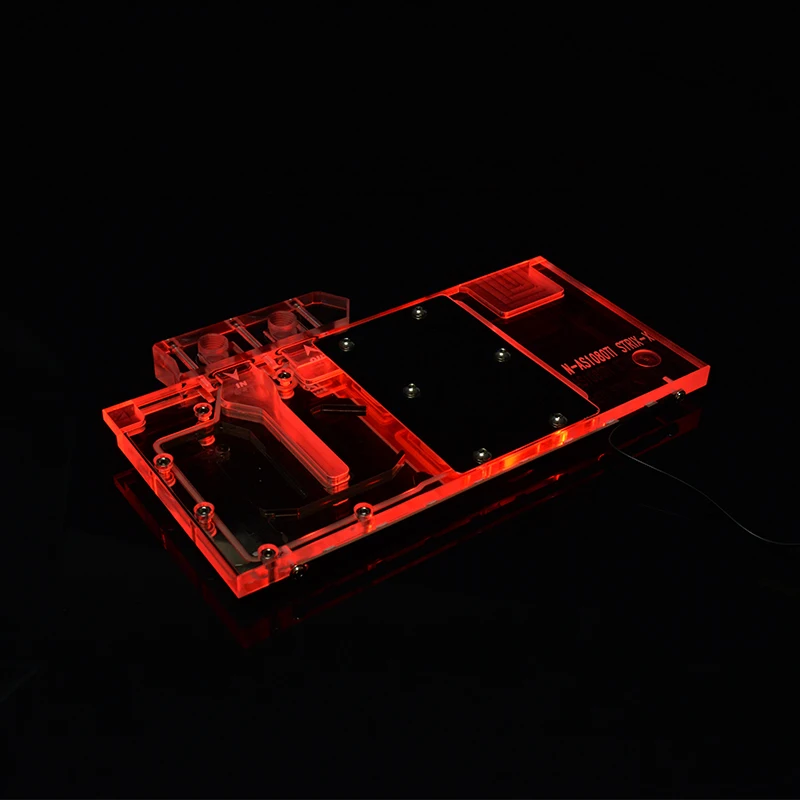 Видеокарта Syscooling блок водяного охлаждения для MSI GeForce GTX 1070 GAMING X 8G|Жидкостные