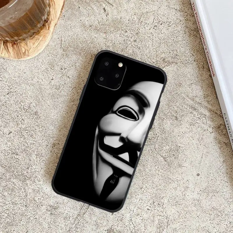 

V for Vendetta Customer Phone Case for iPhone 8 7 6 6S Plus X 5S SE 2020 XR 11 12 Pro mini pro XS MAX