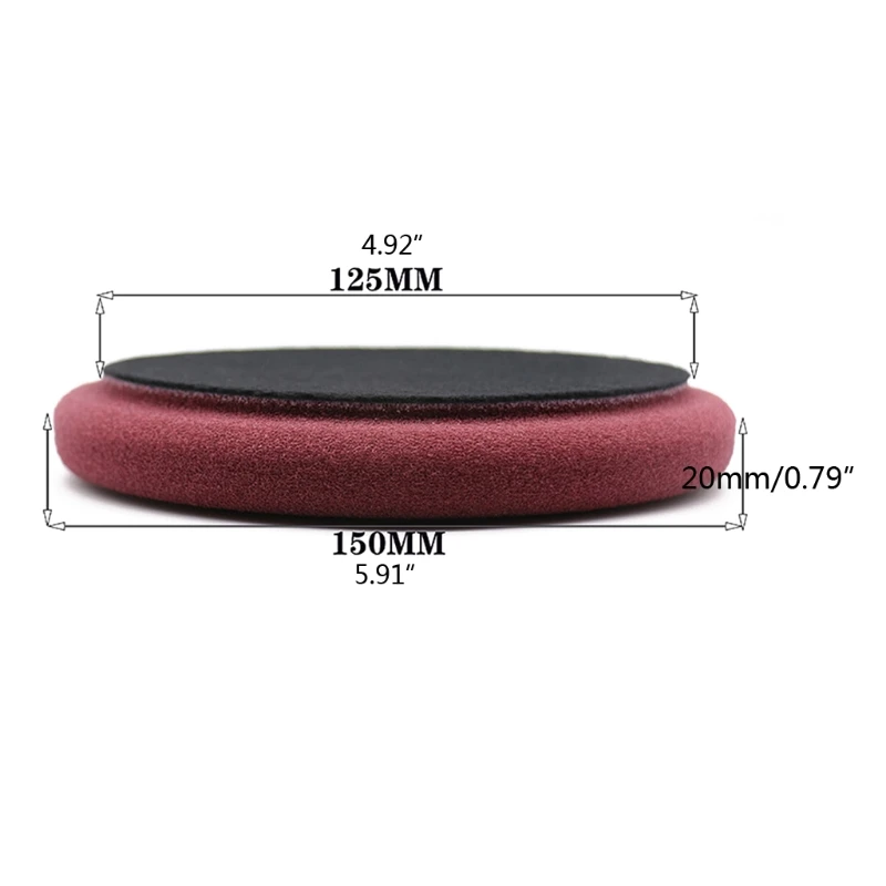 

3pcs/set 6"Sponge Foam polishing pads Buffing Polishing Pads Buffer Pads Car polishing pads for Car Beauty Waxing Polish