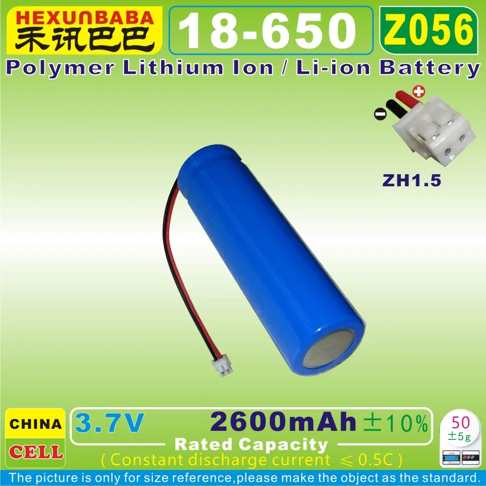 [Z056][Z057] 3 7 в 2600 мАч [18650]ZH1.5 2P Перезаряжаемая литий ионная батарея для внешнего