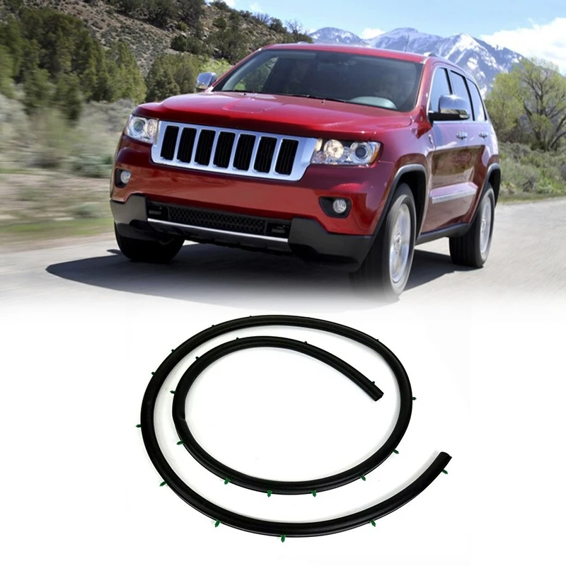 Уплотнение капота уплотнительная лента передней для 2011 2020 Jeep Grand Cherokee Dodge Durango