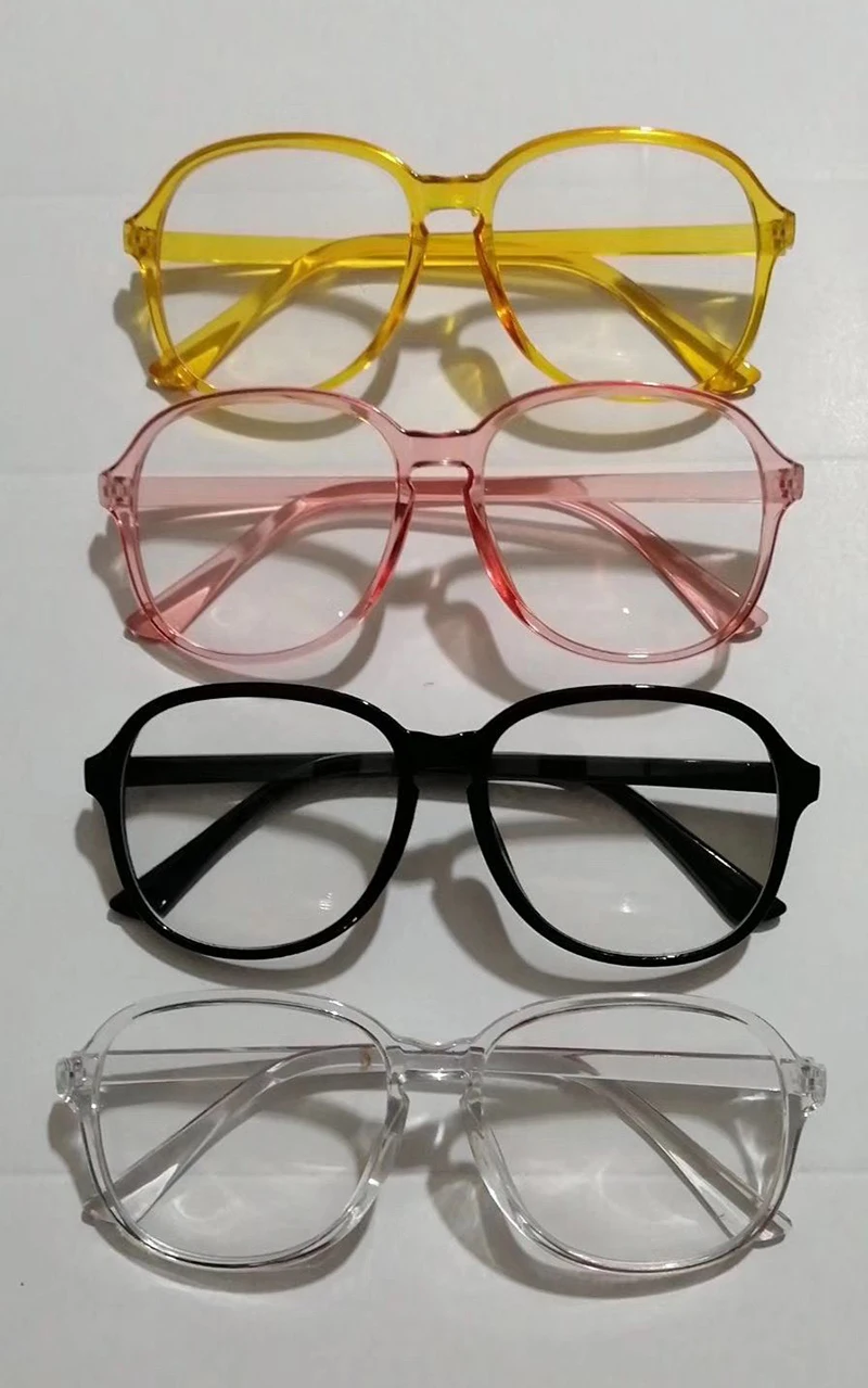 Новинка винтажные прозрачные розовые очки оправы для очков женщин и мужчин