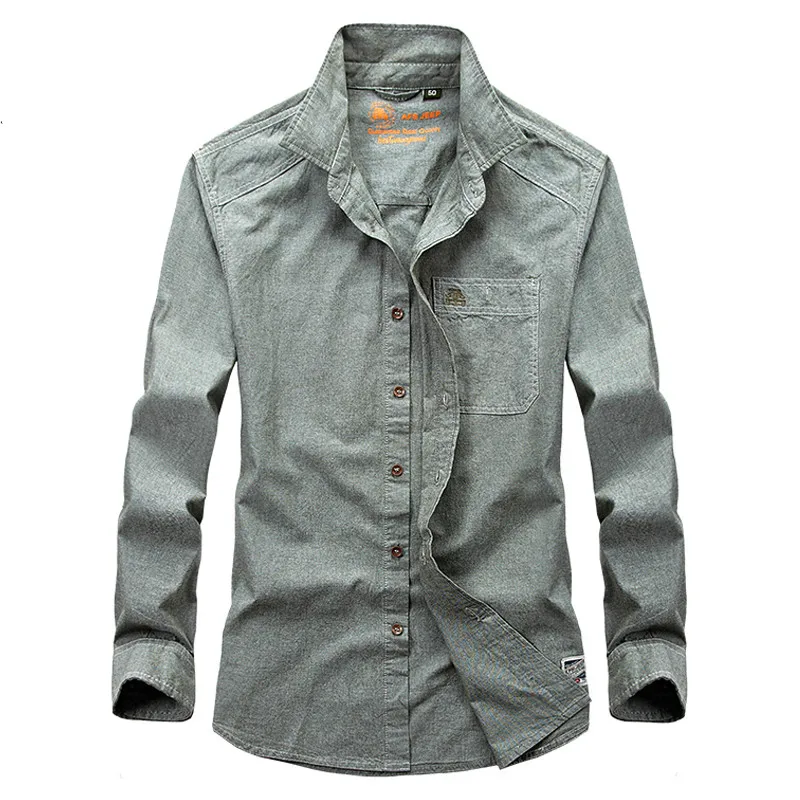 Брендовая мужская рубашка повседневные рубашки из 100% хлопка с длинными рукавами