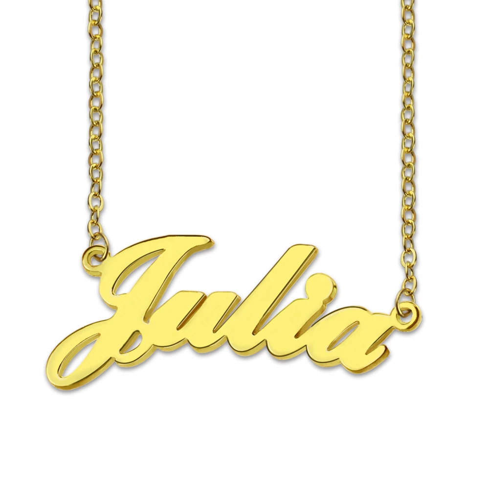 Прямая поставка от Sweey заказное ожерелье в стиле Julia индивидуальное классическое