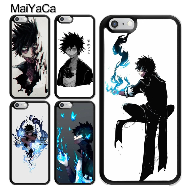 Чехол Dabi My Hero academic для iPhone 12 Mini 11 Pro MAX X XR XS SE 2020 6S 7 8 Plus 5s|Бамперы| |