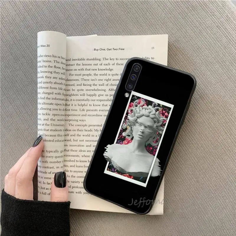 

Statue Abstract Art David Medusa Phone Case For Samsung galaxy S 7 8 9 10 20 edge A 6 10 20 30 50 51 70 note 10 plus