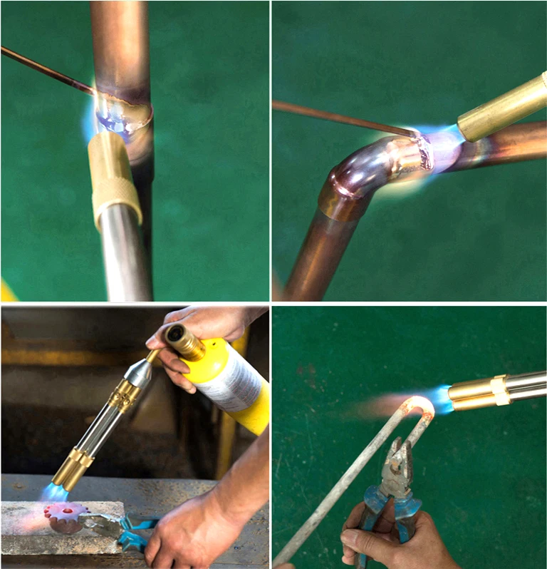 Сварочный фонарь MAPP газовый с самозажиганием триггером CGA600 | Инструменты