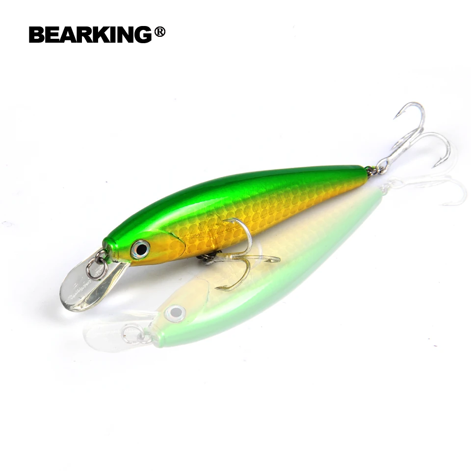 

Рыболовные приманки A +, новая модель, гольян Bearking perfect action, 78 мм/9,2 г, 5 шт./лот. Погружение 0,8-1,2 м