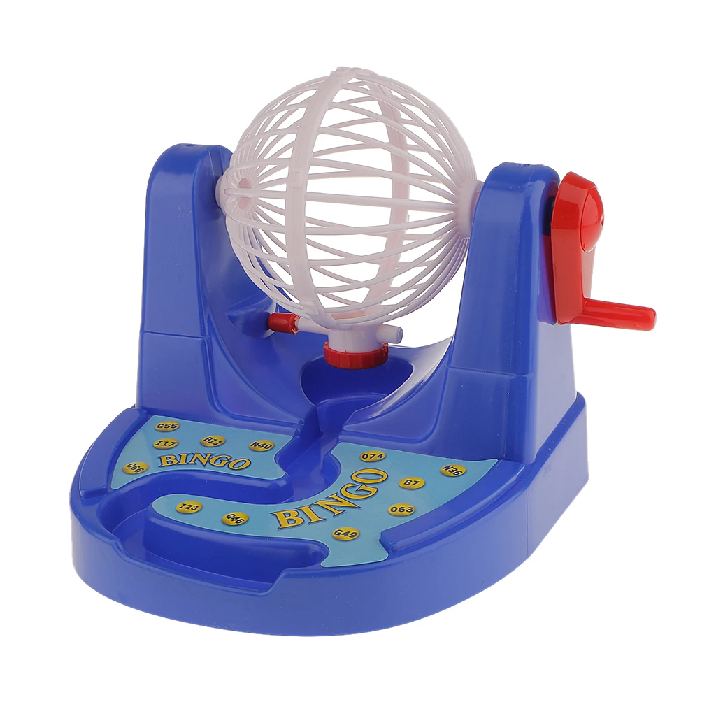 Партия бинго игры фишки с машиной полный набор семья время отдыха игра