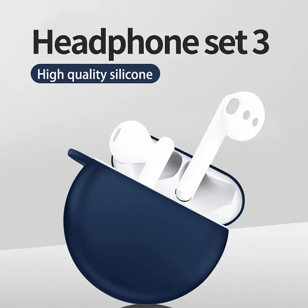 Силиконовый чехол для Huawei Freebuds 3 2019 беспроводной зарядки защитный с