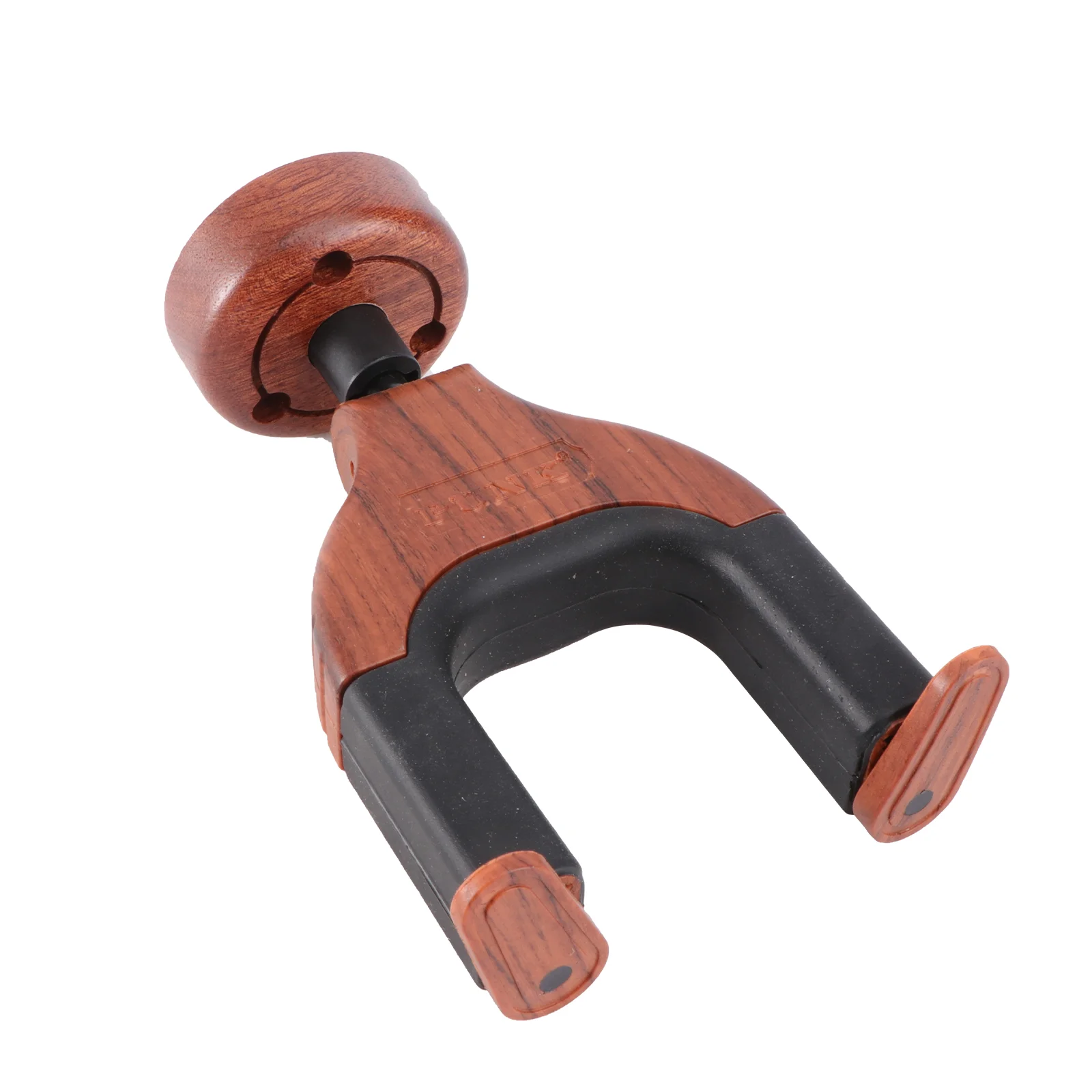

Guitar Hangers Hook Holder Wood Metal Rubber Instrument Hangers Wall Stand (Pedestal for Random Color)