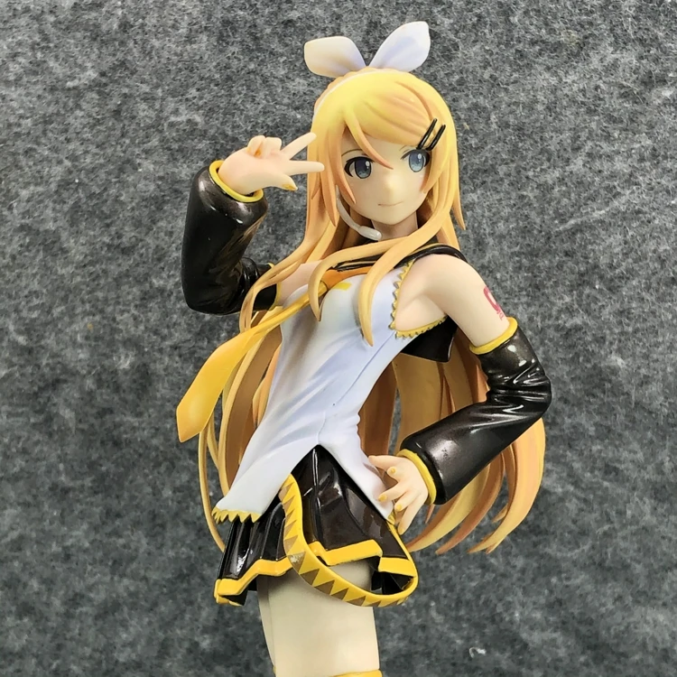 Японское аниме освобождающая кагамин Рин 22 см ПВХ фигурка Оригинальная