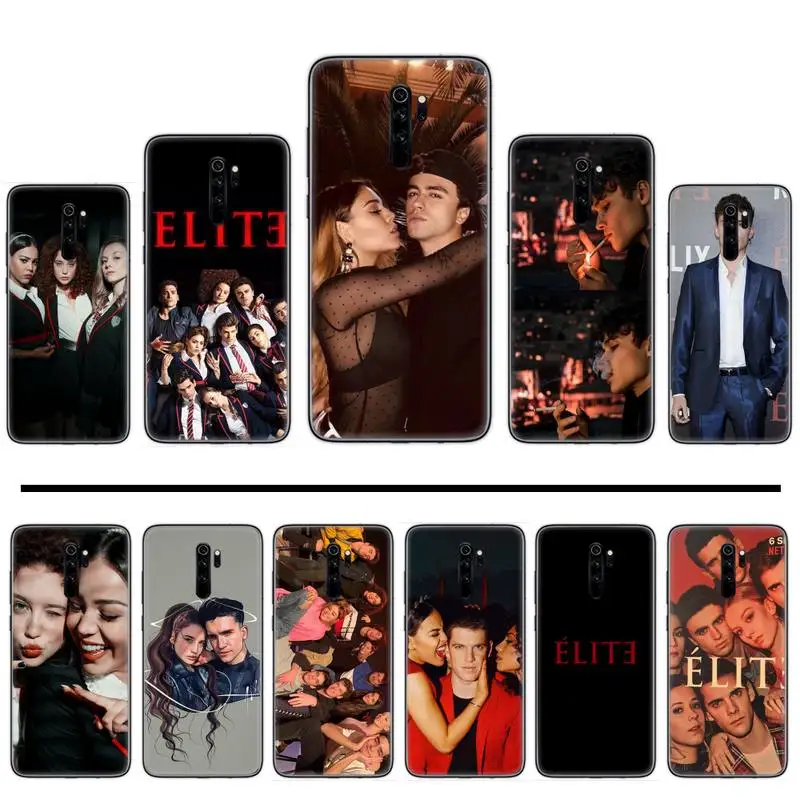 Испанский ТВ серия Elite Новое поступление мягкий черный роскошный классный чехол