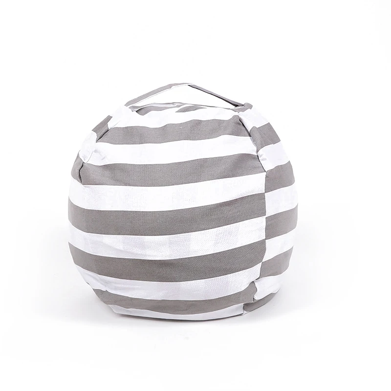 gray Горячие Stuffn сидя Stuffable игрушки животного хранения мешок фасоли набитые Дети Плюшевые игрушки Органайзер Многоцелевой большой емкости - Цвет: gray