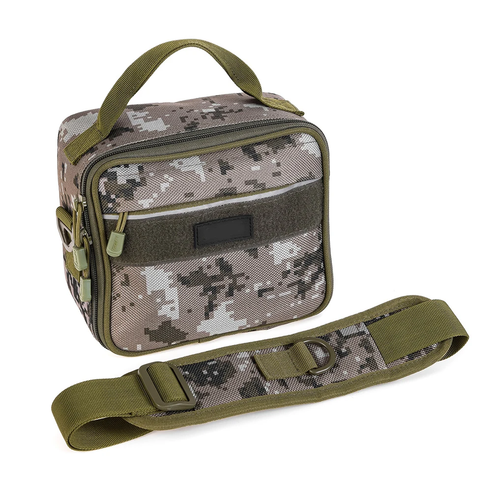 

Fishing Tackle Bag Portable Tackle Storage Pouch Outdoor Fishing Backpack Sling Bag Large Capacity Single Shoulder Multiple