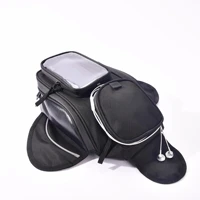 motorcycle saddle bag fuel tank bag bycling bag waterproof luggage bag riding basket earphone hole magnet backpack navigation