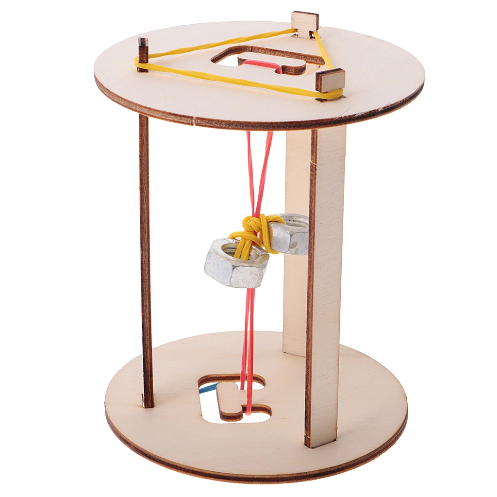 

DIY Roll Pendulum Roller Educational Toy Wood Toy Model Building Kits Gift