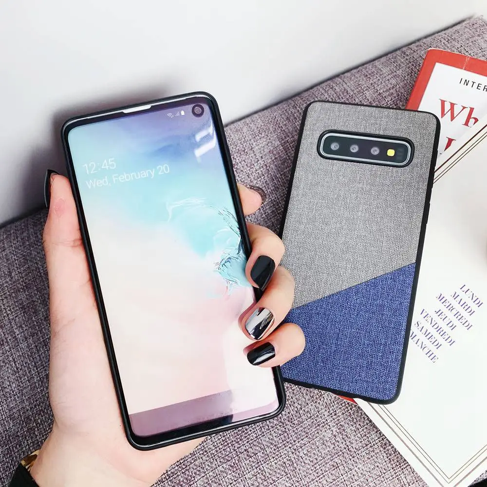 Caseier чехол для телефона для samsung S10 S9 S8 плюс сплайсированные шаблон чехол для samsung A50 A30 A7 A8 Note 9 8 чехлы