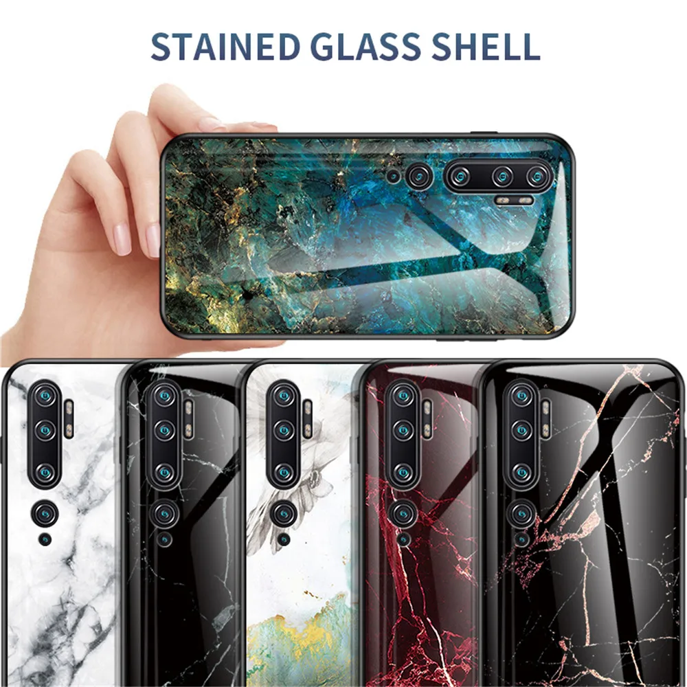 Чехол для телефона Coque Xiaomi Mi CC9 Pro Note 10 чехол Роскошный Мраморный градиентный