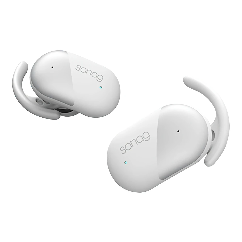 Наушники Sanag P5 с распознаванием отпечатков пальцев Bluetooth 5 0 TWS IPX56 бинауральные
