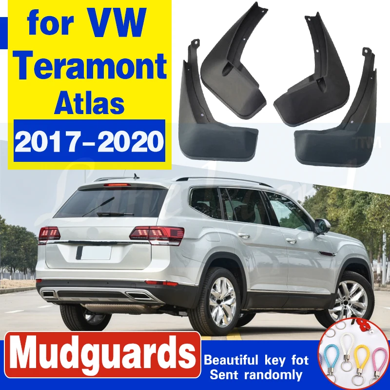 

Пластиковые Брызговики для Volkswagen Teramont Atlas 2017-2020, аксессуары для автомобильных брызговиков, брызговики, аксессуары для крыльев