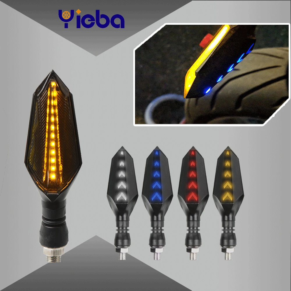 Аксессуары для мотоциклов сигнальные огни светодиодный поворотник сигнальная