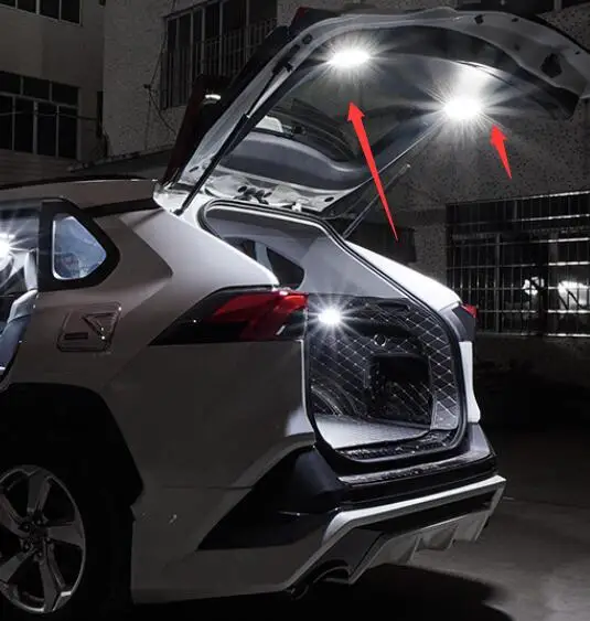 Для Toyota RAV4 2019 2020 5th светодиодный автомобиль хвост светильник багажник багажника