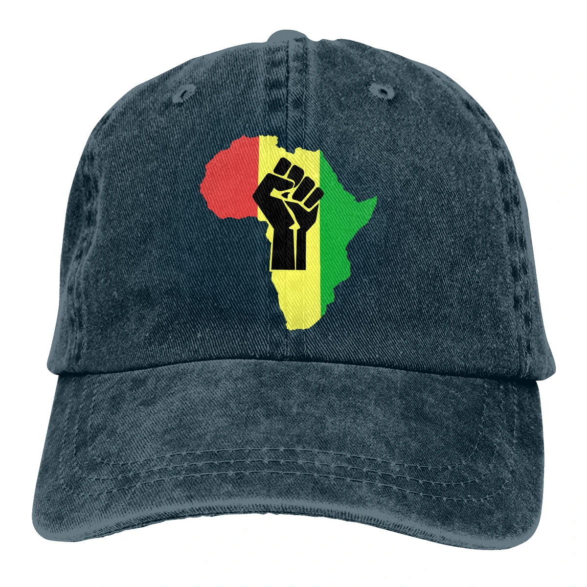 

Black Pride man woman Retro Washed Cowboy hat Vintage