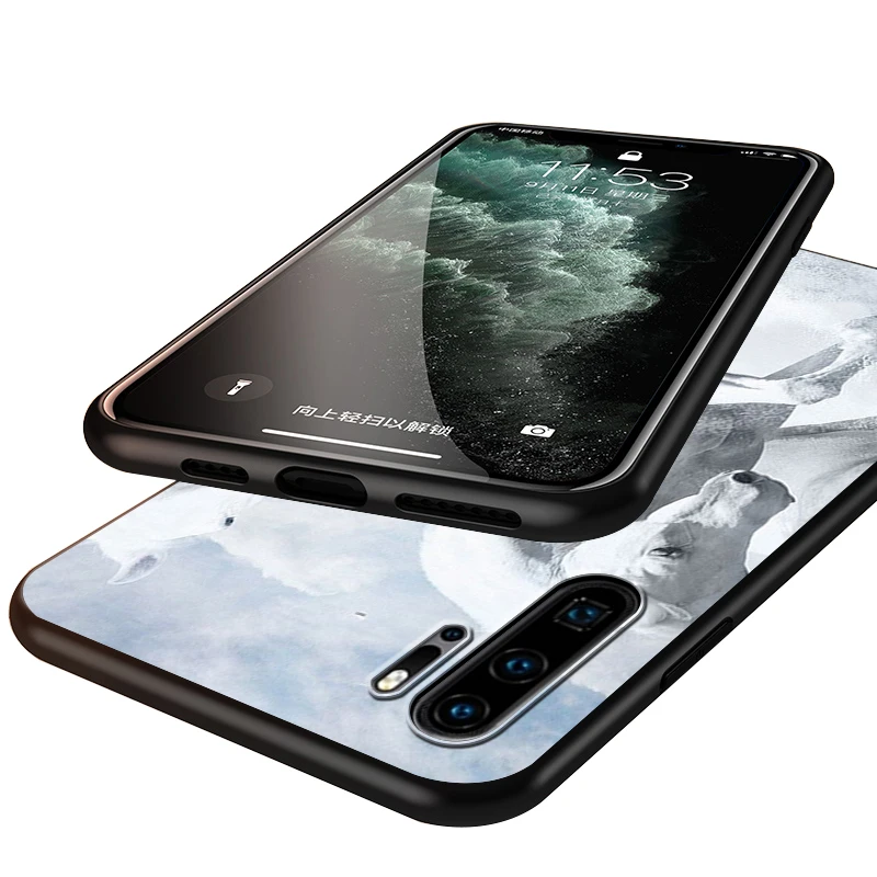 

Running Horse Animal Silicone Phone Case for Huawei P30 P20 P40 Lite E Pro P Smart Z Plus 2019 P10 P9 Lite Black Cover