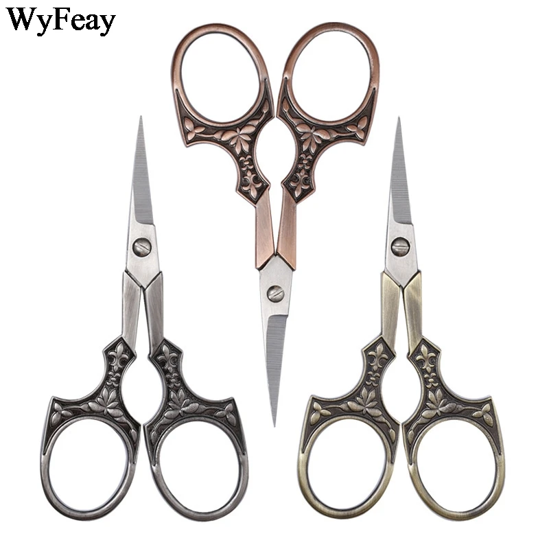 Zakka винтажные в европейском стиле цветочные ножницы для рукоделия вышивка Шитье