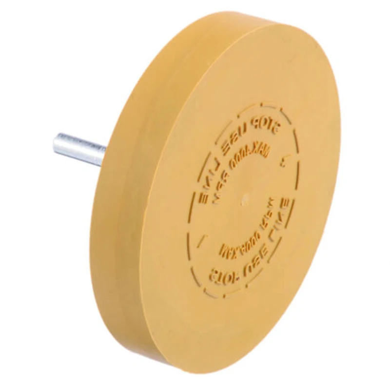 

Removal Rubber Eraser Wheel Tool Attachment Car Accessory 88mm/3.5inch