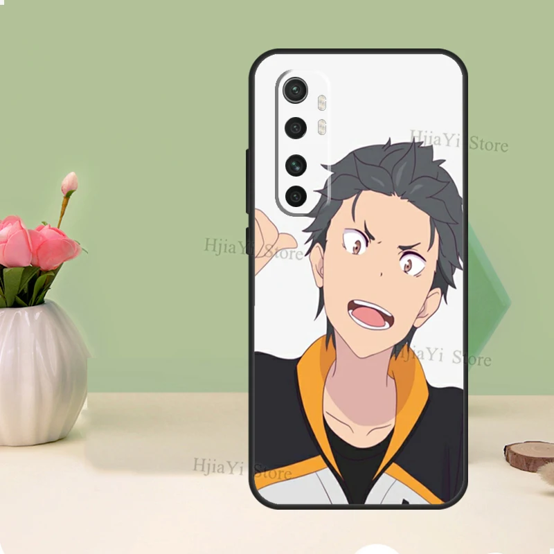 Чехол для телефона Natsuki Subaru Re Zero Xiaomi POCO X3 F2 F3 M3 Pro Mi 11 Lite Ultra 10T 11T задняя крышка чехлы |