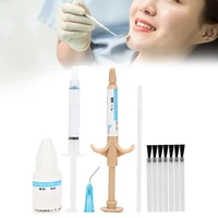1 set of orthodontic treatment teeth glue bonding self curing composite resin orthodontic treatment tool set