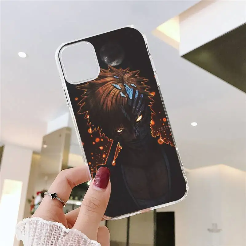 

Anime Bleach Phone Case Transparent for iPhone 11 12 mini pro XS MAX 8 7 6 6S Plus X 5S SE 2020 XR