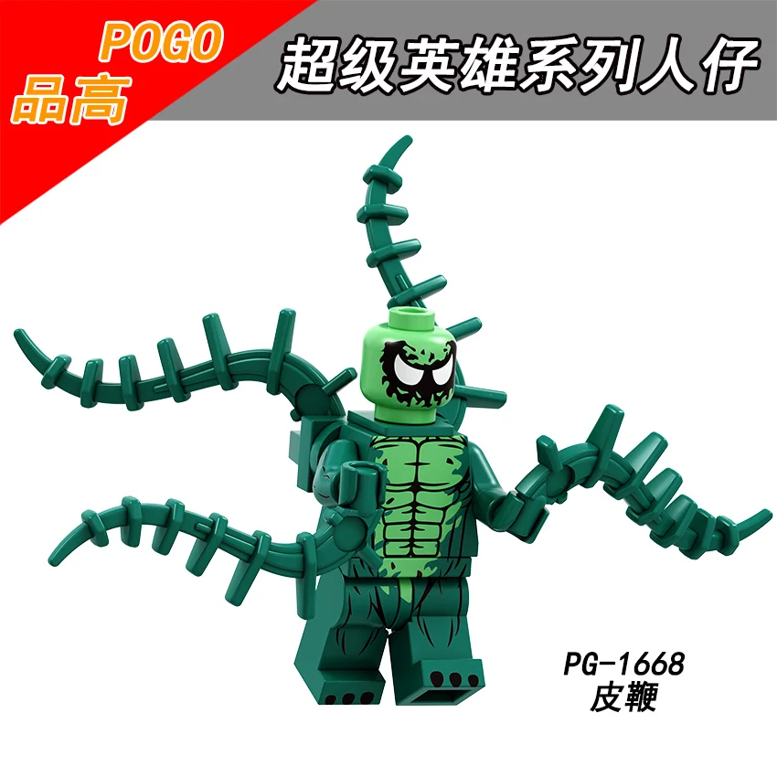 Одиночная продажа PG1668 Лига героев ядовитое домино Эдварда Эдика Брока кнут