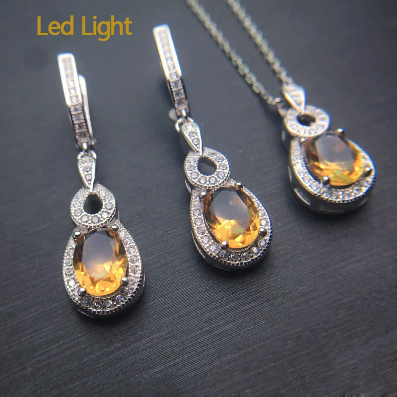 100% Стерлинговое Серебро 925 пробы ювелирные изделия из зултанита украшения для