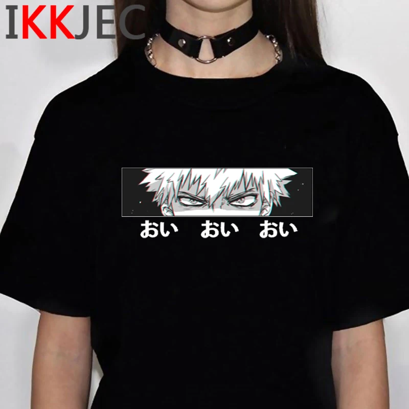 

Kawaii My Hero моя Академия Bakugou футболка для женщин Harajuku Милая аниме футболка Boku No Hero моя Академия графическая футболка Топы женские футболки