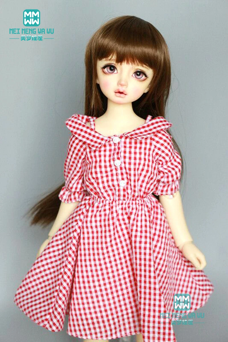 Одежда для куклы подходит BJD MSD 43 см 1/4 модное кружевное платье с кошачьими ушками