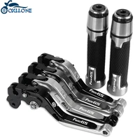 motorcycle cnc brake clutch levers handlebar knobs handle hand grip ends for bmw f800gs 2008 2009 2010 2011 2012 2013 2014 2016