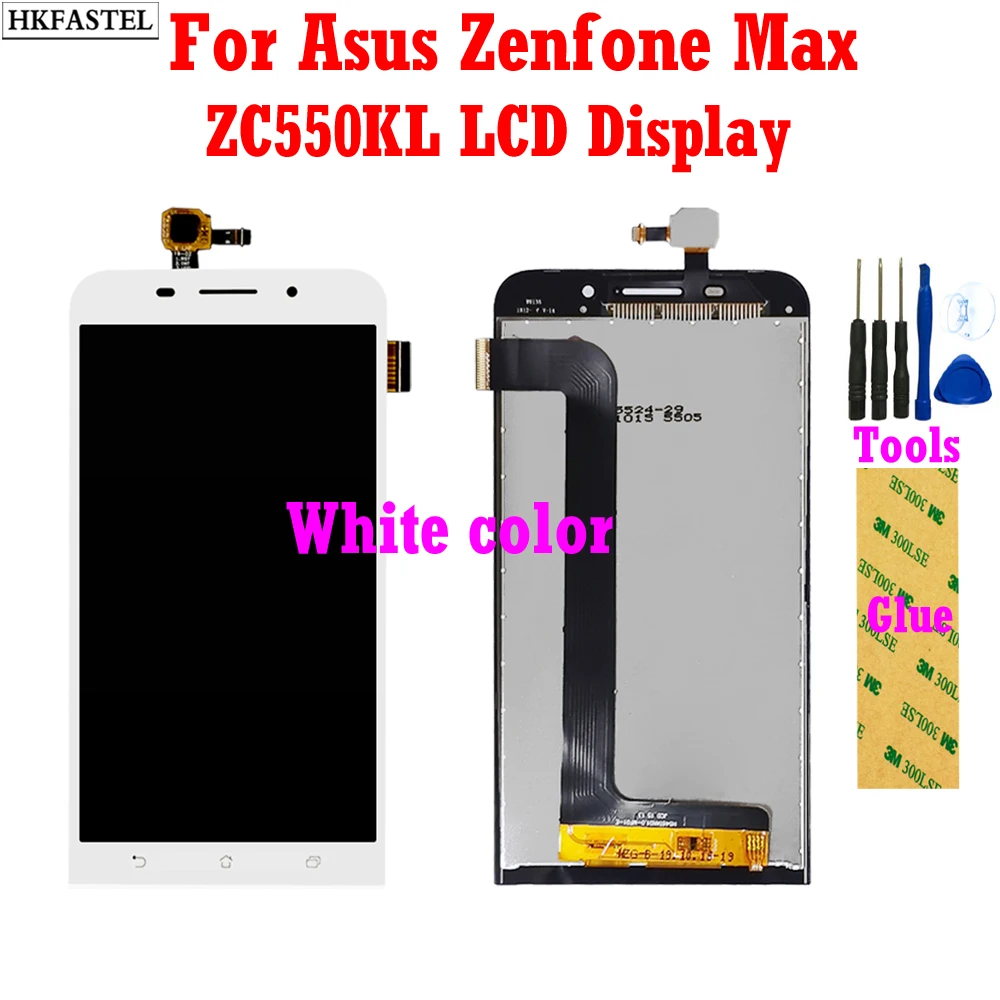 Оригинальный ЖК-дисплей HKFASTEL для ASUS Zenfone MAX ZC550KL Z010D Z010DA сенсорный экран дигитайзер