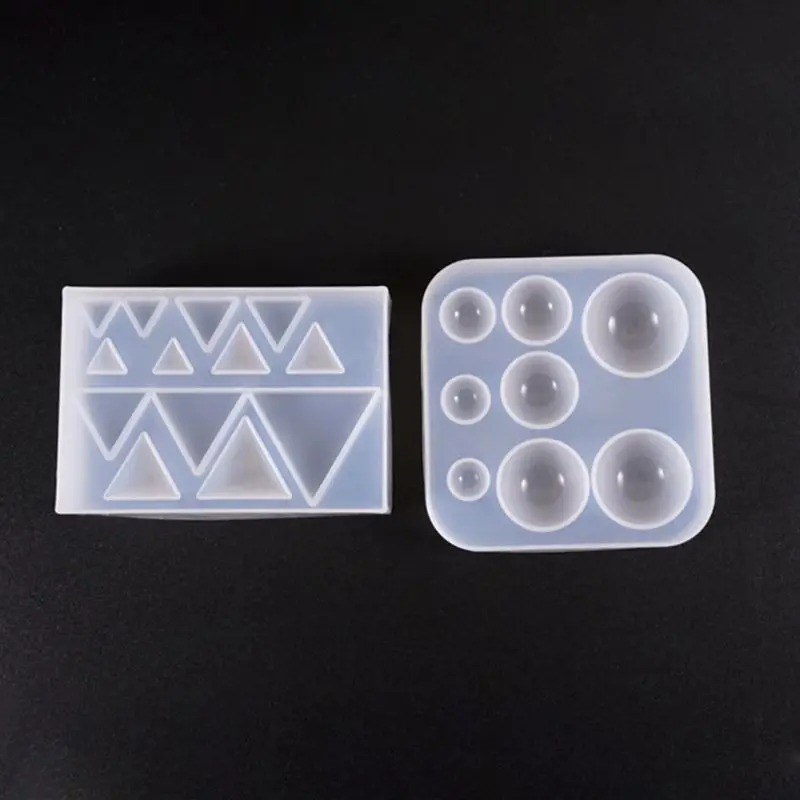 Силиконовая форма для самостоятельного изготовления серег подвесок УФ-формы