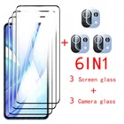 Защитное стекло для Xiaomi 11 Lite, закаленное стекло для защиты экрана и объектива камеры Xiaomi 11 Lite, 2021