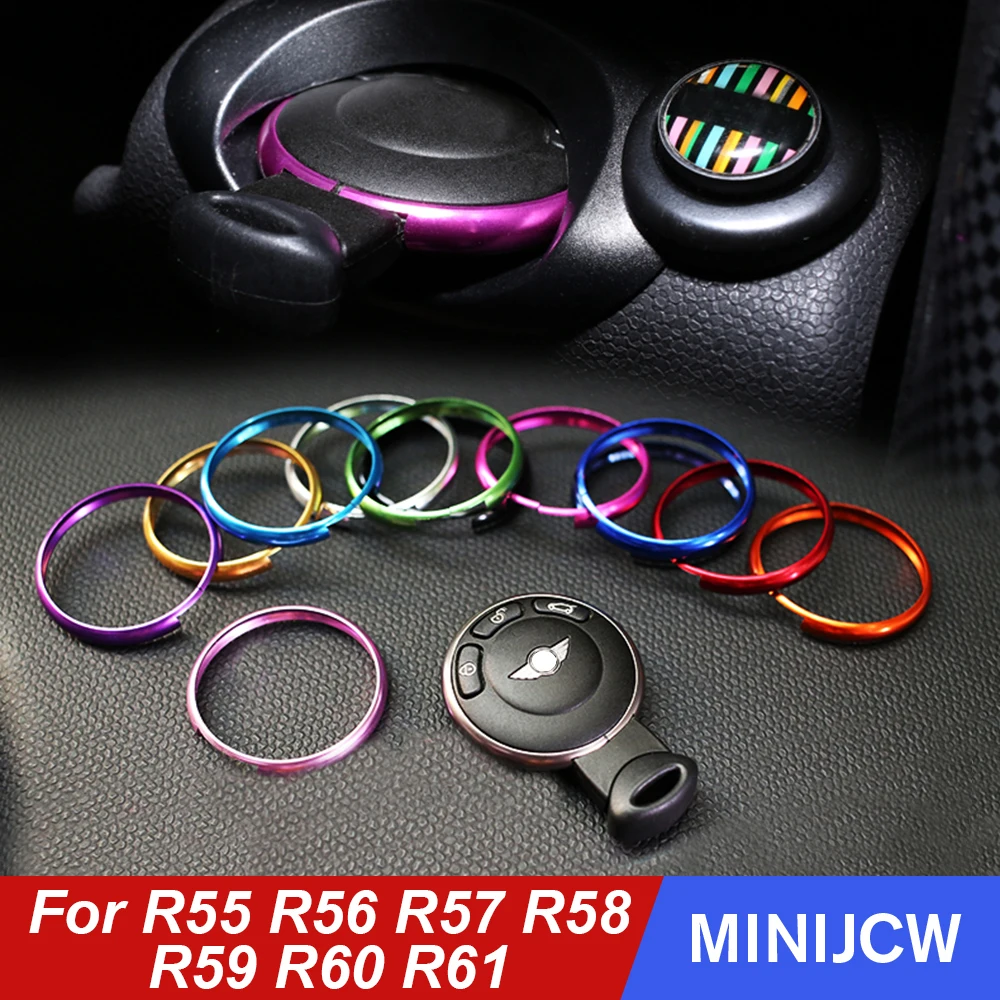 Автомобильный брелок для ключей кольцо держатель защитный мини медного ключа JCW S