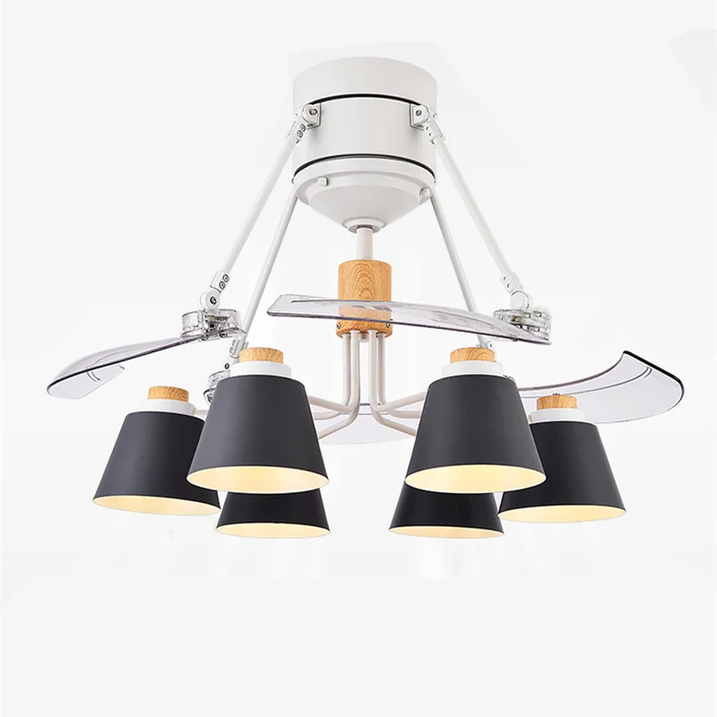 Светодиодный потолочный вентилятор незаметный светильник с подсветильник кой в