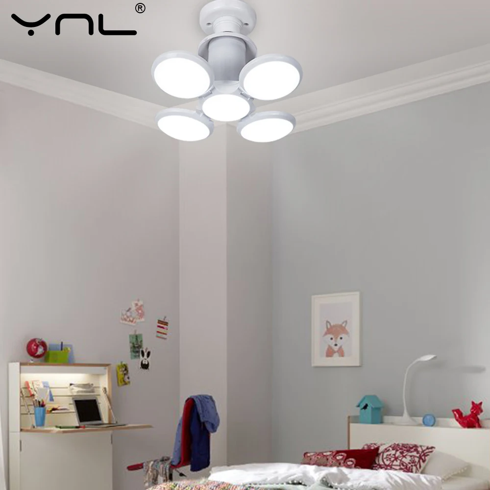LED Football Lamps 40W E27 AC110V 220V Christmas Children Gifts 360 Angle UFO Light Bedroom Liveing Room For Home Decor Lighting